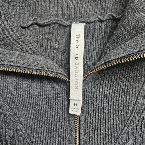 The Group Babaton Grey Rodin Sweater Size M - Picture 6 of 9